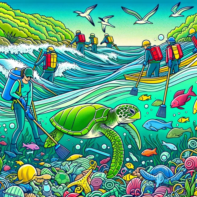 Péril plastique : comment les nettoyages des océans sauvent des espèces menacées