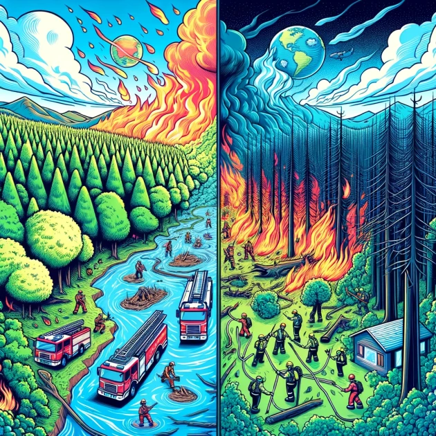 Réponses écologiques aux catastrophes naturelles: leçons tirées des incendies forestiers