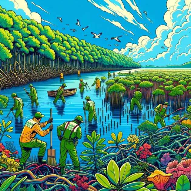 Restauration des mangroves : avantages et méthodologies pour la biodiversité