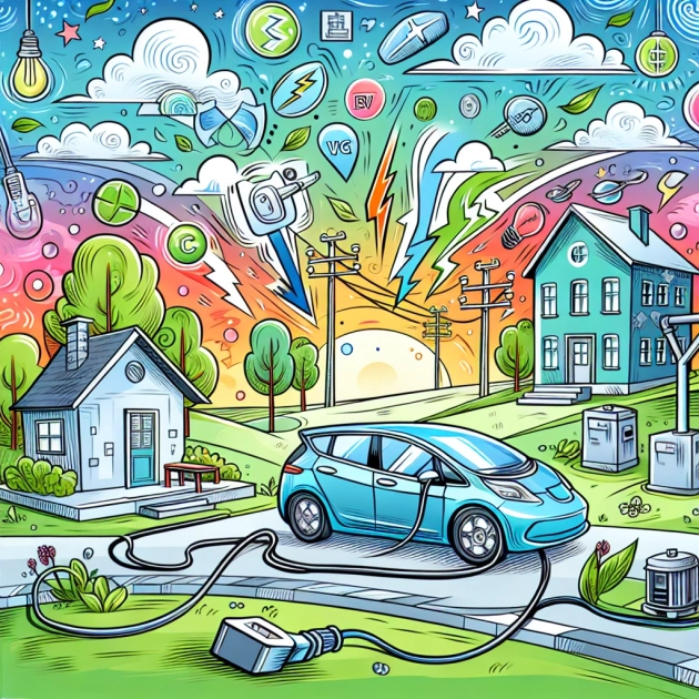 Véhicule électrique comme stockage d'énergie : les avantages du V2G pour votre habitation et le réseau électrique
